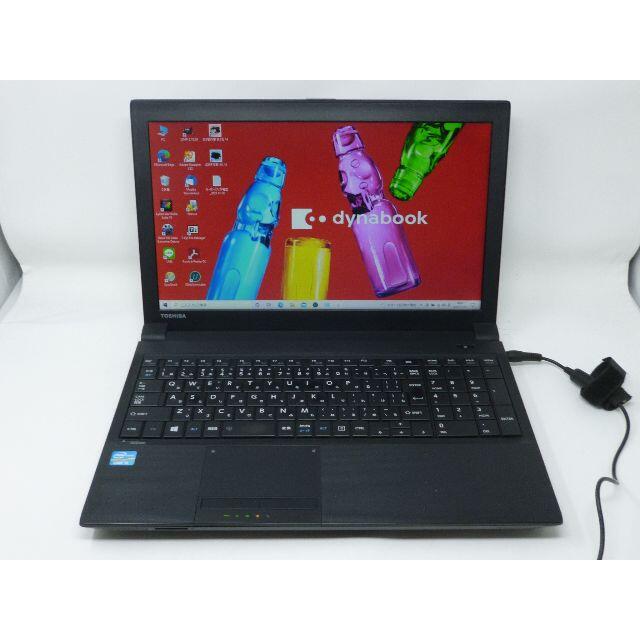 156インチワイド液晶東芝 ノートパソコン B553/J Corei3 Office SSD