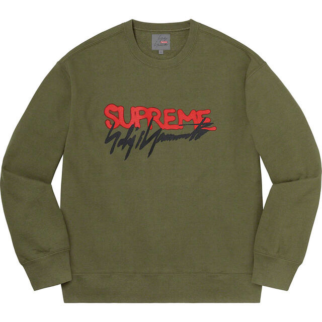 シュプリーム　ヨウジヤマモト　スウェット　オリーブ　S　supreme　新品　緑