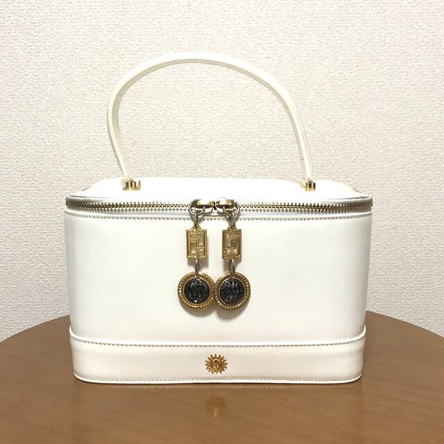 GIANNI VERSACE ジャンニ ヴェルサーチ レザー ハンド バッグ 大人も着