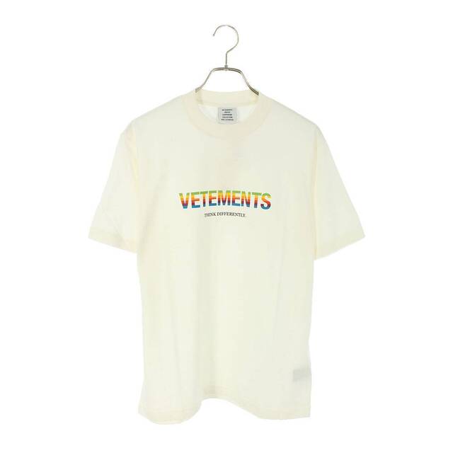 ヴェトモン マルチカラーロゴプリントTシャツ S | entradasecurity.com