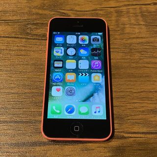 アップル(Apple)のiPhone5c ピンク(スマートフォン本体)