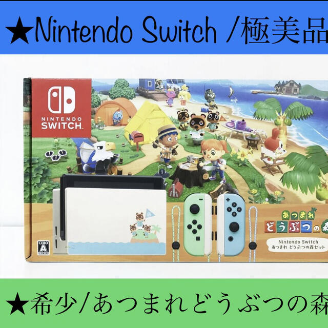 【極美品/希少】Nintendo Switch あつまれ どうぶつの森セット