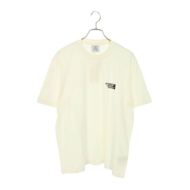 ヴェトモン ロゴリミテッドエディションプリントTシャツ L Tシャツ+カットソー(半袖+袖なし)