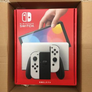 ニンテンドースイッチ(Nintendo Switch)の新型 Nintendo Switch 有機ELモデル ホワイト 本体(家庭用ゲーム機本体)