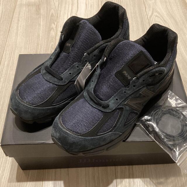 New Balance - JJJJound×New Balance 990V4 “Navy” 25.5cmの通販 by