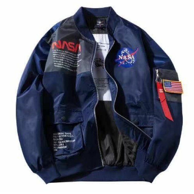 【XL】【新品】23,800円　2021年新作　NASA公認　NASAロゴ&ロゴ