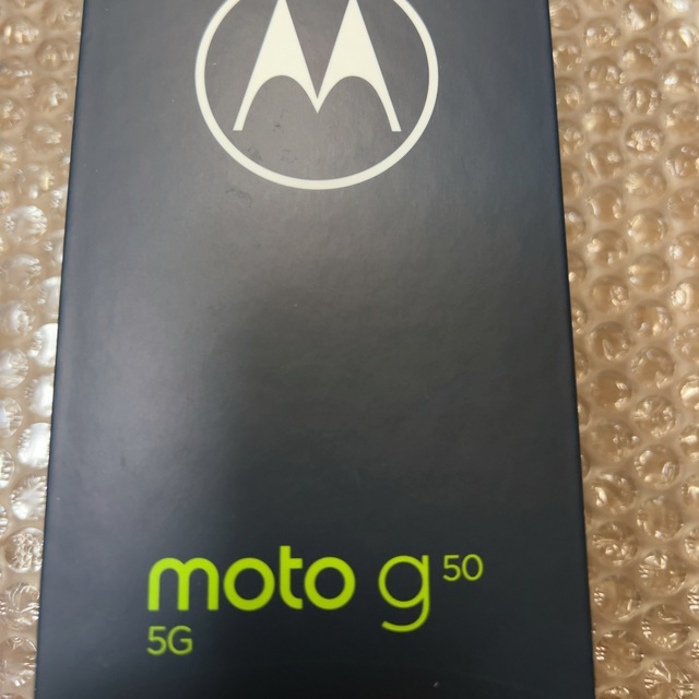 moto g50 5G SIMフリー テンダーグリーン