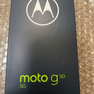 モトローラ(Motorola)のmoto g50 5G SIMフリー テンダーグリーン(スマートフォン本体)