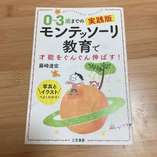 ０～３歳までの実践版モンテッソーリ教育で才能をぐんぐん伸ばす！ 写真とイラストで(結婚/出産/子育て)