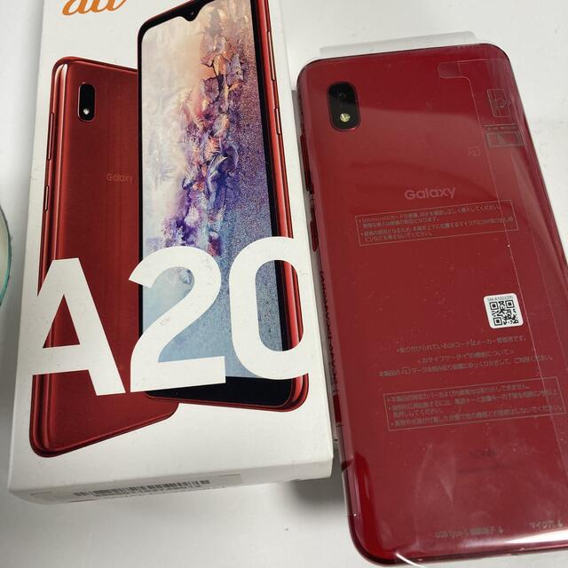 Galaxy(ギャラクシー)のGALAXY A20 スマホ/家電/カメラのスマートフォン/携帯電話(携帯電話本体)の商品写真