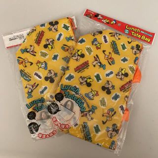 ディズニー(Disney)のレトロミッキー　保冷保温バック(弁当用品)