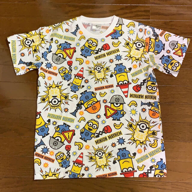 新品 110 100cm スチュアート フォトプリント ミニオン 半袖tシャツ 夏休み 夏物 映画ミニオンズフィーバーやusjにお勧め 男の子 綿100 大割引 ミニオン