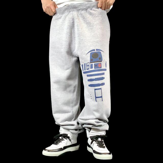 新品 STAR WARS スターウォーズ R2-D2 スウェットパンツ パーカー 新品 STAR WARS スターウォーズ R2-D2 スウェットパンツ パーカー