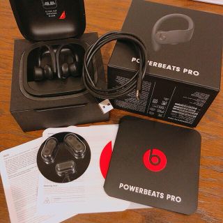 アップル(Apple)のBEATS Powerbeats Pro ブラック(ヘッドフォン/イヤフォン)