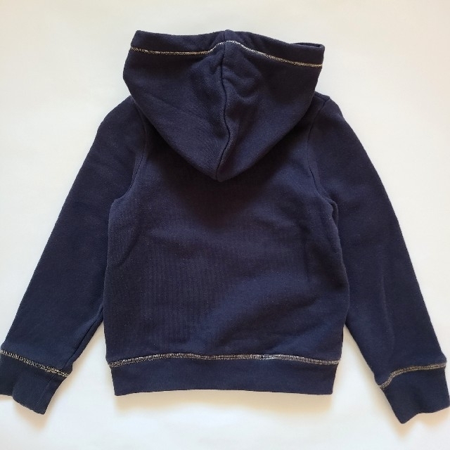 PETIT BATEAU(プチバトー)のPETIT BATEAU プチバトー パーカー アウター 5a 95 100 キッズ/ベビー/マタニティのキッズ服女の子用(90cm~)(ジャケット/上着)の商品写真