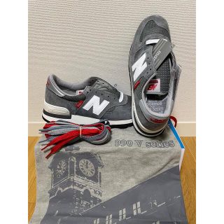 ニューバランス(New Balance)のNEW BALANCE M990 VS1 VERSION1 GREY(スニーカー)