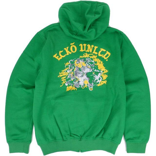 ECKŌ UNLTD（ECKO UNLTD）(エコーアンリミテッド)のEcko Unltd エコーアンリミテッド ジップアップパーカー XL メンズのトップス(パーカー)の商品写真