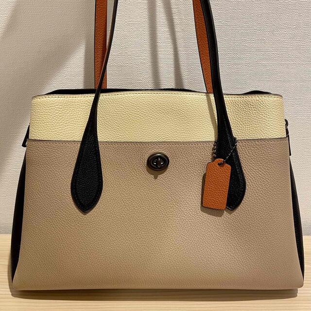 COACH♡ グレース キャリーオール・カラーブロック