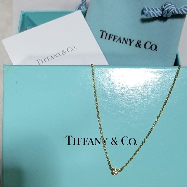 Tiffany & Co.(ティファニー)のr様専用　ティファニー  ネックレス バイザヤード 　K18YG レディースのアクセサリー(ネックレス)の商品写真