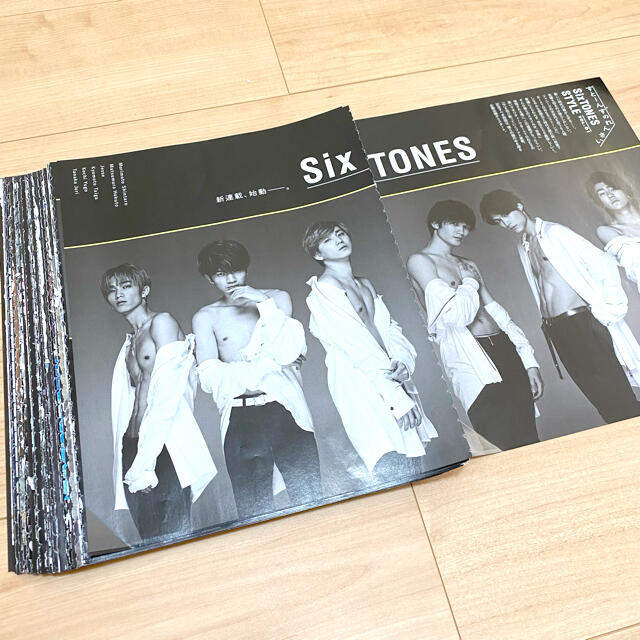 Johnny's(ジャニーズ)のSixTONES☆TVガイド連載SixTONES STYLEた エンタメ/ホビーの雑誌(アート/エンタメ/ホビー)の商品写真