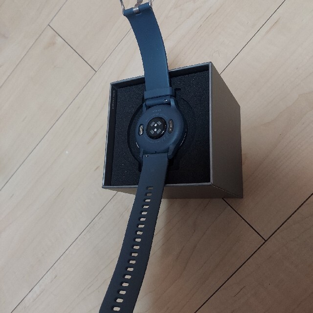 GARMIN(ガーミン)のガーミン VENU2 Granite Blue / Silver　中古美品 メンズの時計(腕時計(デジタル))の商品写真