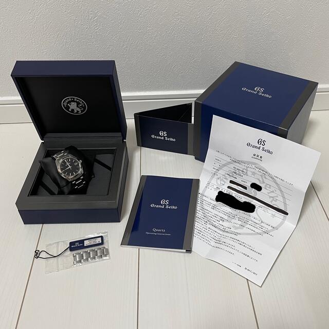 Grand Seiko(グランドセイコー)のグランドセイコー　sbgx261  黒文字盤　クオーツ メンズの時計(腕時計(アナログ))の商品写真