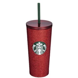 スターバックスコーヒー(Starbucks Coffee)の台湾　スターバックス　スタッズタンブラー　ステンレス　キラキラ　16oz(タンブラー)