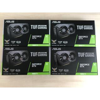 新品 ASUS TUF-GTX1660TI-T6G-EVO-GAMING 4点(PCパーツ)