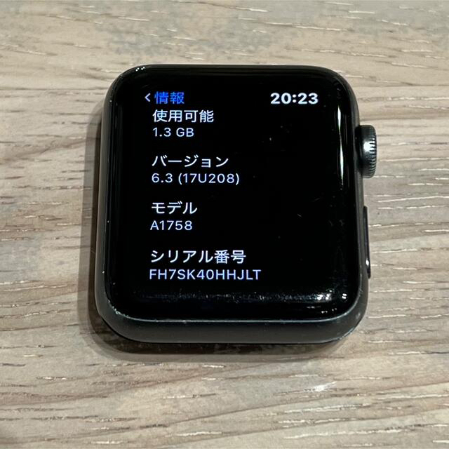 Apple Watch series2 42mm スペースグレイ　GPSモデル