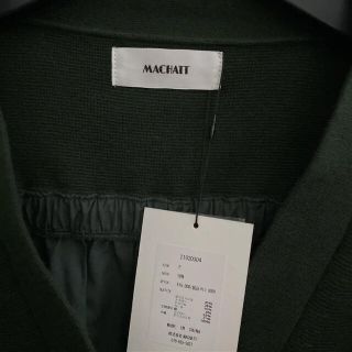 マチャット machatt キルティングドッキングニットカーディガンの