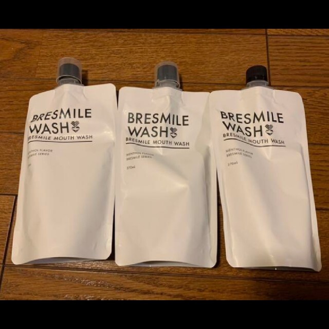 BRESMILEブレスマイルウォッシュ 3個セット 内容量：270ml-