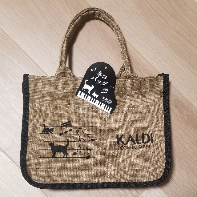 KALDI(カルディ)の未使用　KALDI　カルディ　ネコバッグ　バッグのみ レディースのバッグ(トートバッグ)の商品写真