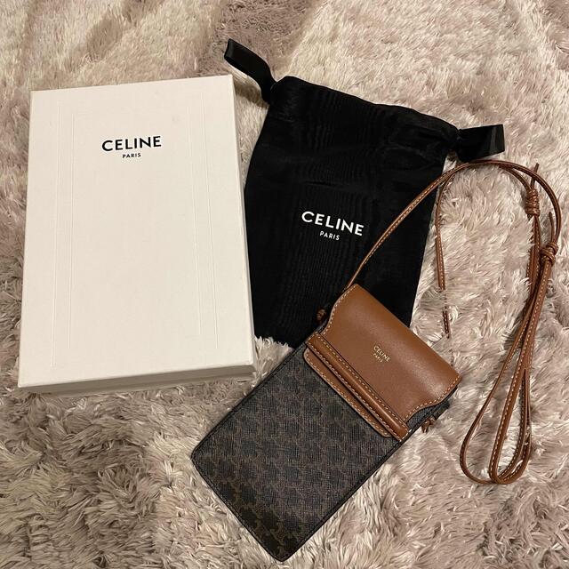 セリーヌCELINE モバイルフォンポーチ