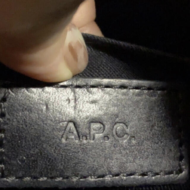 A.P.C ブラック の通販 by nezu0118's shop｜アーペーセーならラクマ - A.P.C ハーフムーン スムースレザー 大特価低価