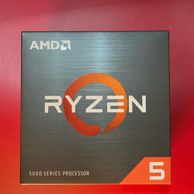 新品・未開封　国内正規品　AMD ryzen 5 5600X BOXPC/タブレット