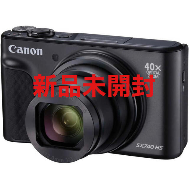 キヤノン　 PowerShot SX740 HS-BK(ブラック)