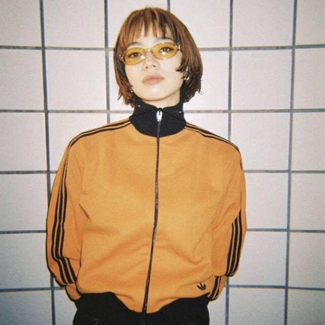 adidas 60s トラックジャケット 菅田将暉　小松菜奈　ネイビー