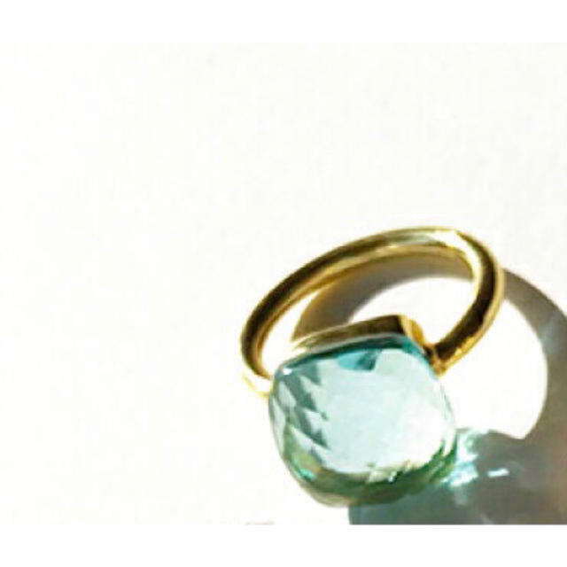 Olivia ブルークリスタルリング レディースのアクセサリー(リング(指輪))の商品写真