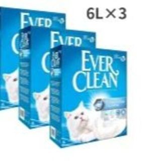 エバークリーン 無香タイプ 6L 猫用 6L×3箱入(猫)