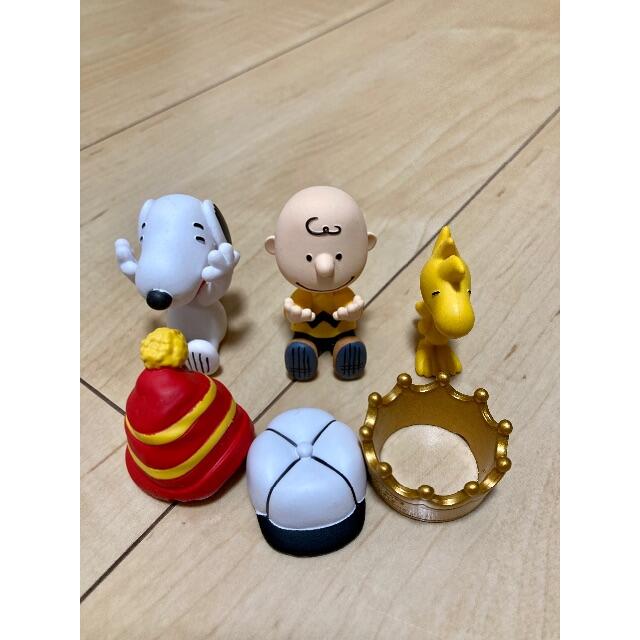 PEANUTS(ピーナッツ)のPEANUTS フィギュア　スヌーピー、チャーリーブラウン、ウッドストック エンタメ/ホビーのフィギュア(アニメ/ゲーム)の商品写真