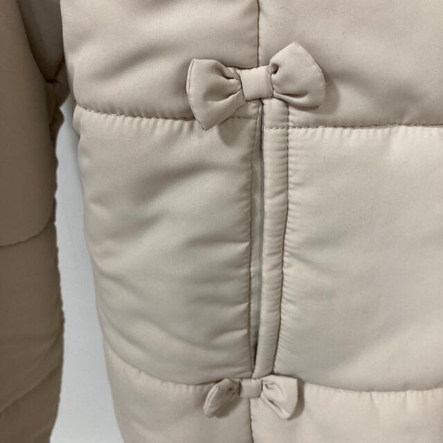 3can4on(サンカンシオン)の新品‼ポケットのリボンがかわいい‼️140 中綿ジャケット　サンカンシオン キッズ/ベビー/マタニティのキッズ服女の子用(90cm~)(ジャケット/上着)の商品写真