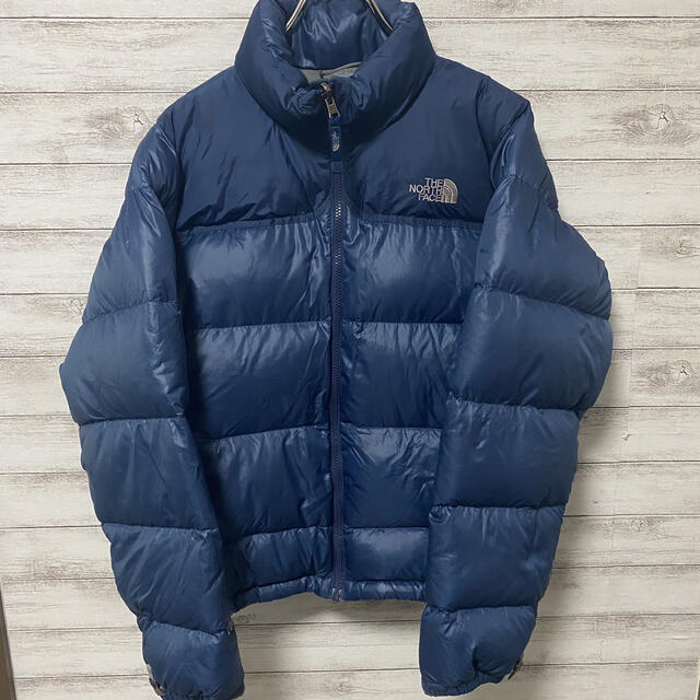 THE NORTH FACE(ザノースフェイス)のノースフェイス　ヌプシ　レディース　ダウンジャケット　ブルー レディースのジャケット/アウター(ダウンジャケット)の商品写真