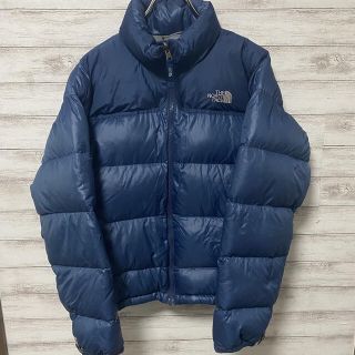 ザノースフェイス(THE NORTH FACE)のノースフェイス　ヌプシ　レディース　ダウンジャケット　ブルー(ダウンジャケット)