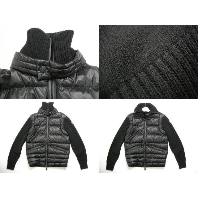 MONCLER(モンクレール)のサイズS■モンクレールGRENOBLE■新品本物■ニット切替ダウンジャケット メンズのジャケット/アウター(ダウンジャケット)の商品写真