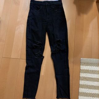 ギャップ(GAP)のGAP ブラックダメージスキニーデニム(デニム/ジーンズ)