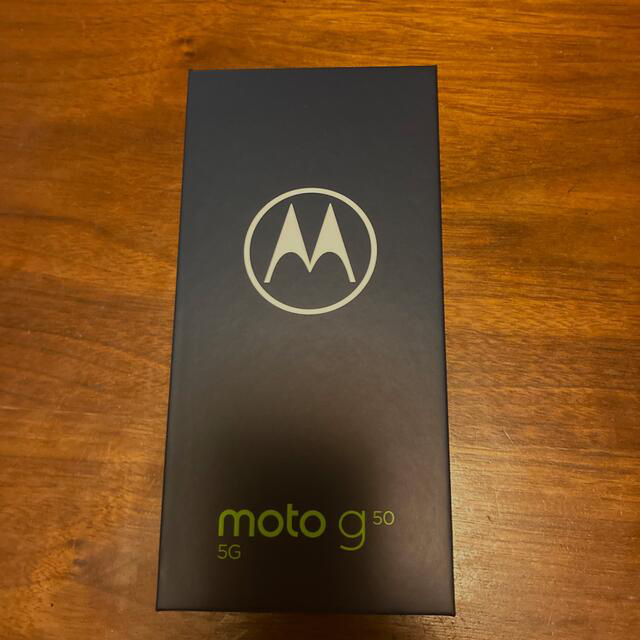 MOTOROLA moto g50 5G メテオグレイ PAR70000JP