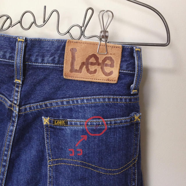 Lee(リー)のLEE ボーイフレンドデニム レディースのパンツ(デニム/ジーンズ)の商品写真