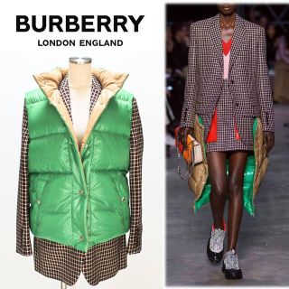 バーバリー(BURBERRY)の 《バーバリー》新品 伊製 4WAY ダウンベスト付ジャケットコート 40(L)(ロングコート)