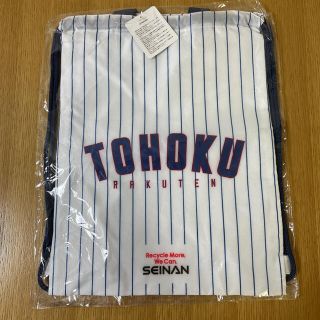 トウホクラクテンゴールデンイーグルス(東北楽天ゴールデンイーグルス)の【未開封】東北楽天　TOHOKU BLUE  ナップサック(応援グッズ)