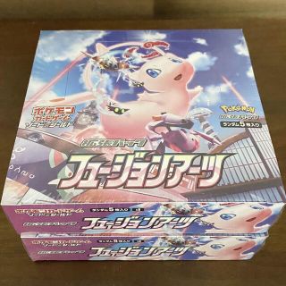 ポケモン(ポケモン)のポケモンカード　フュージョンアーツ　2BOX 未開封　シュリンク付き(Box/デッキ/パック)